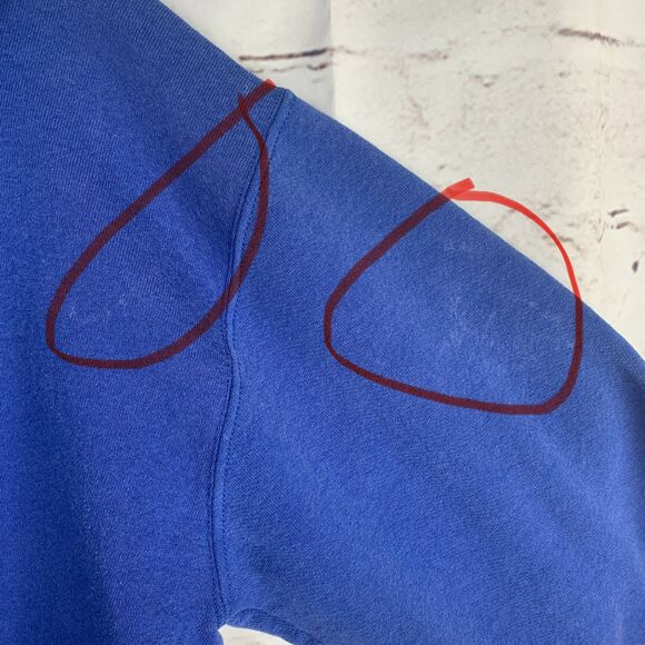 Vintage Kentucky Wildcats Sherpa Lined Zip Hoodie Blue Size Large Sporty Fan - Picture 10 of 12